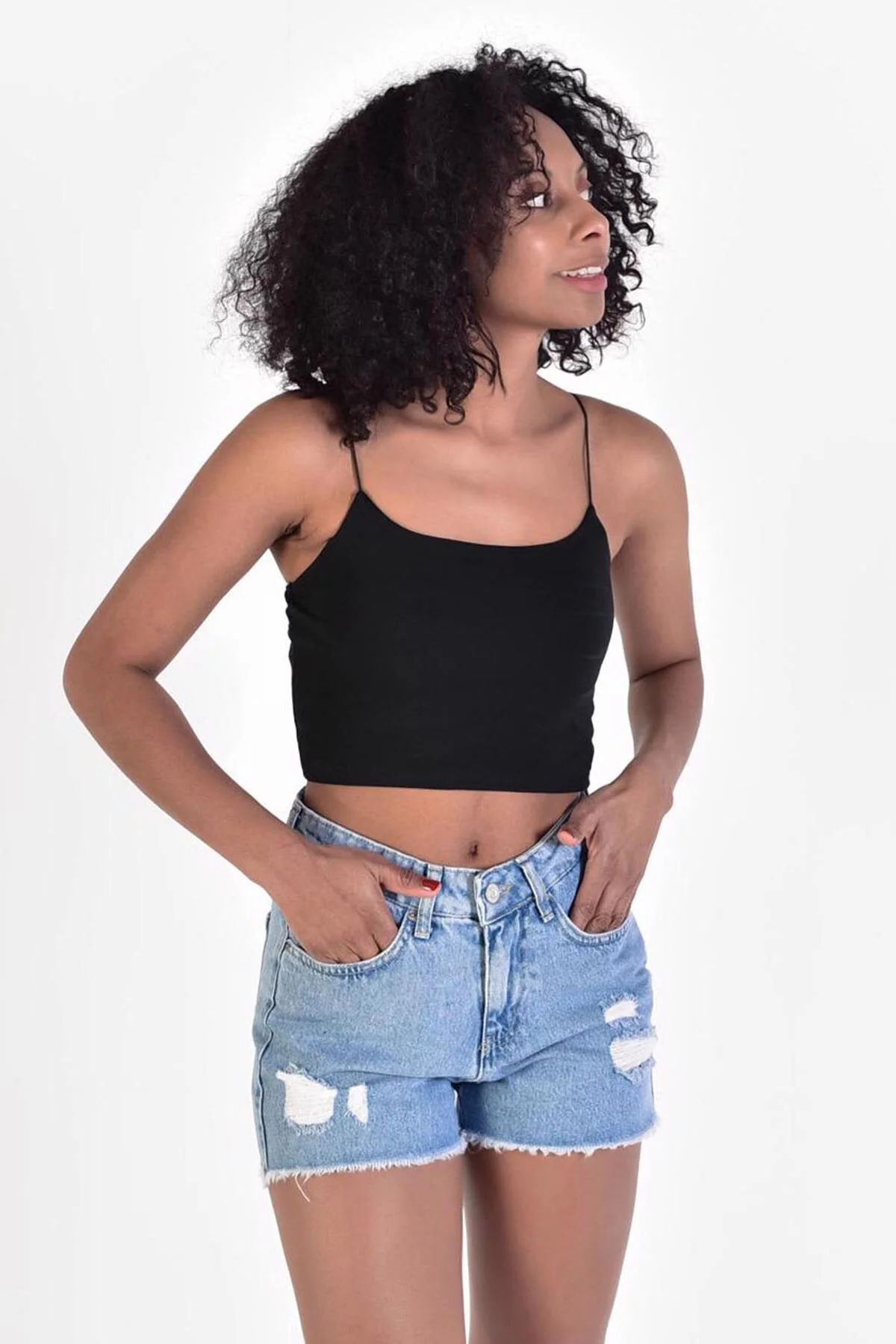 Thin Strapped Crop Bustier - Image 20