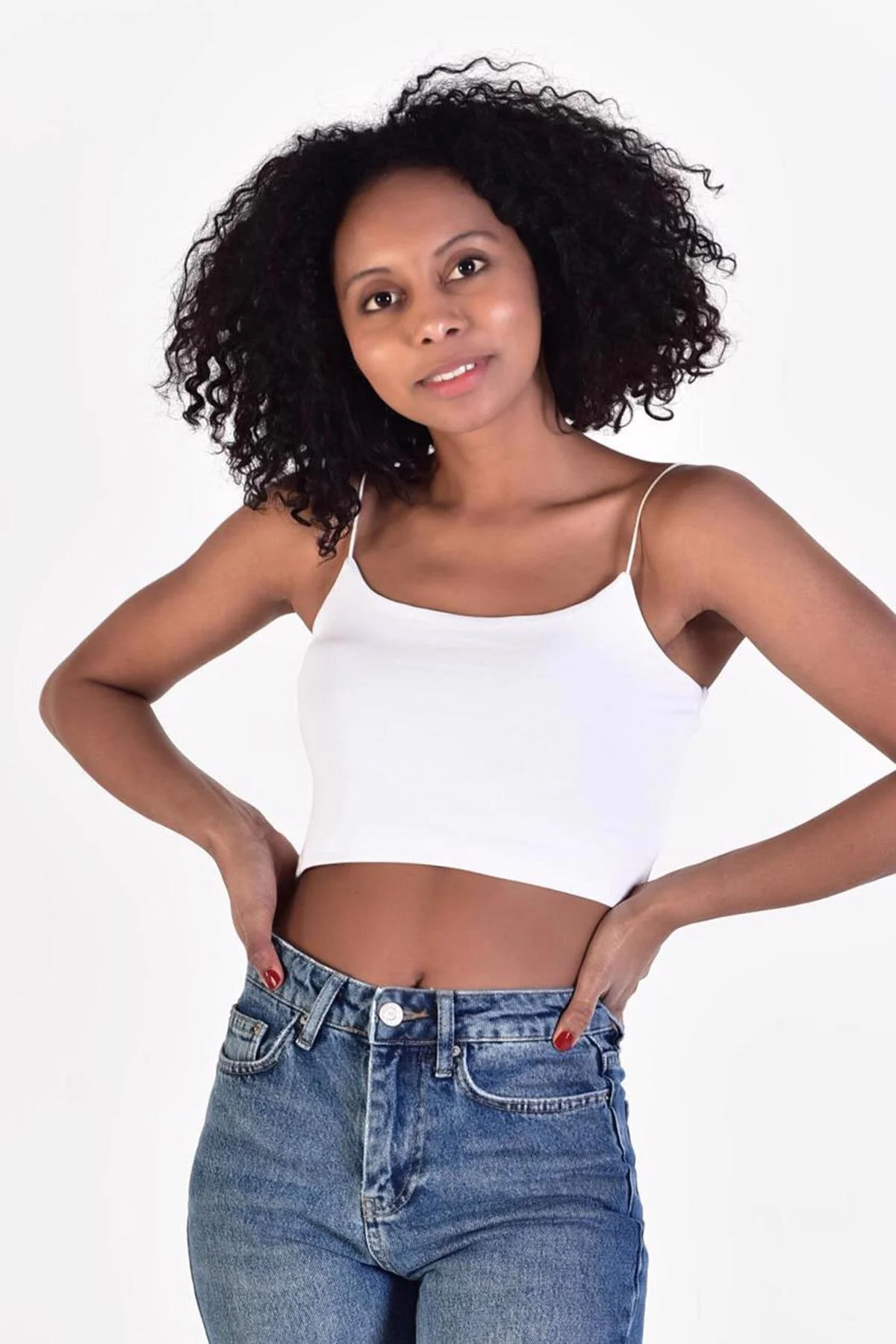 Thin Strapped Crop Bustier - Image 24