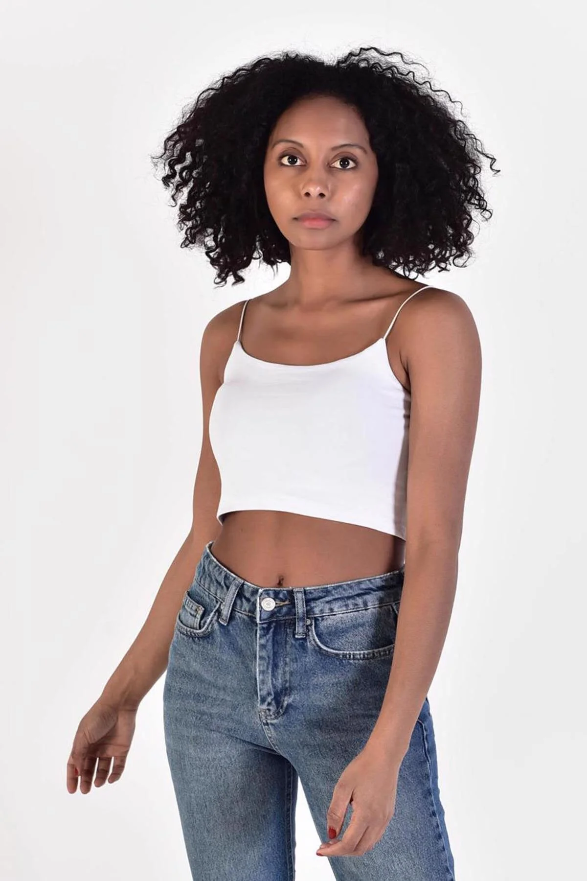 Thin Strapped Crop Bustier - Image 25