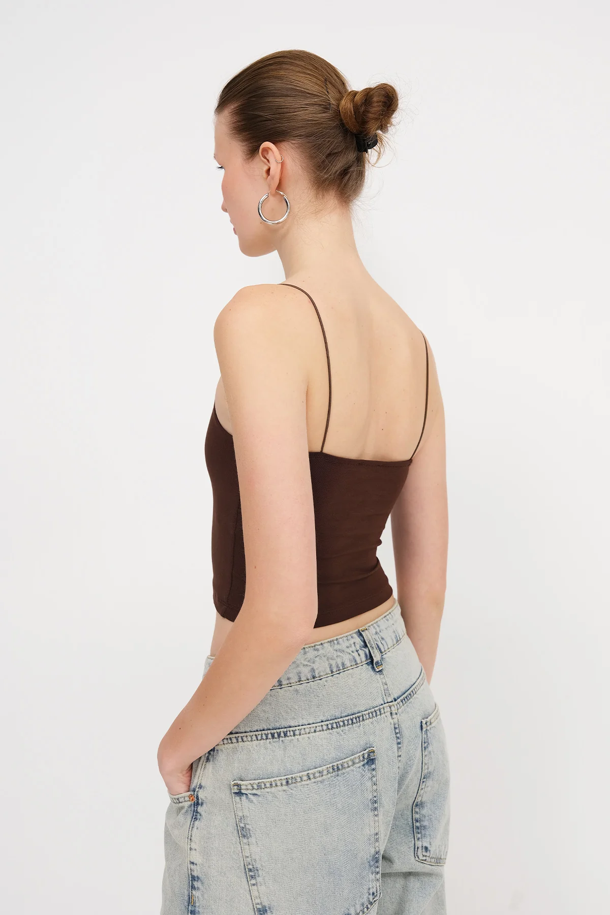 Thin Strapped Crop Bustier - Image 5