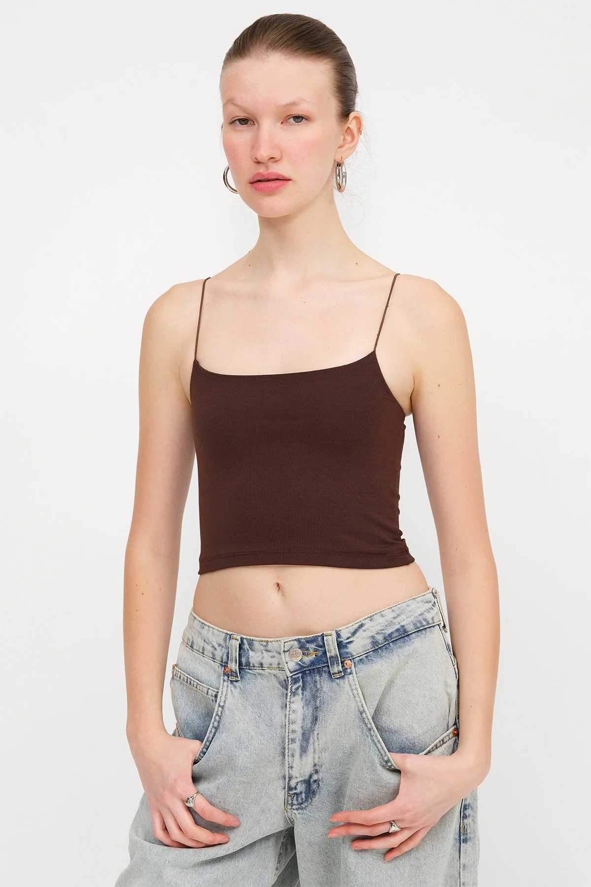 Thin Strapped Crop Bustier - Image 6
