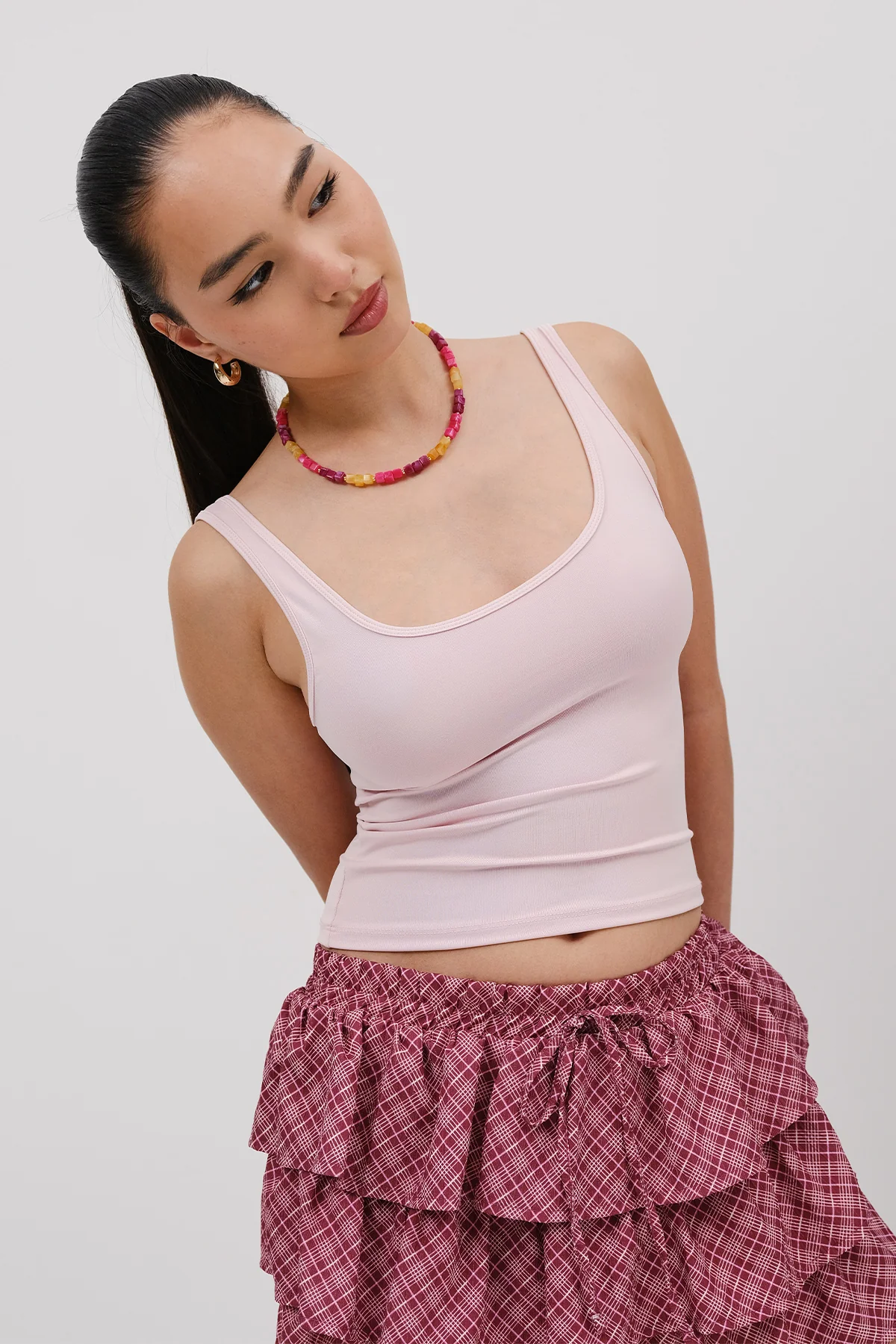 U Neck Basic Undershirt - Image 12