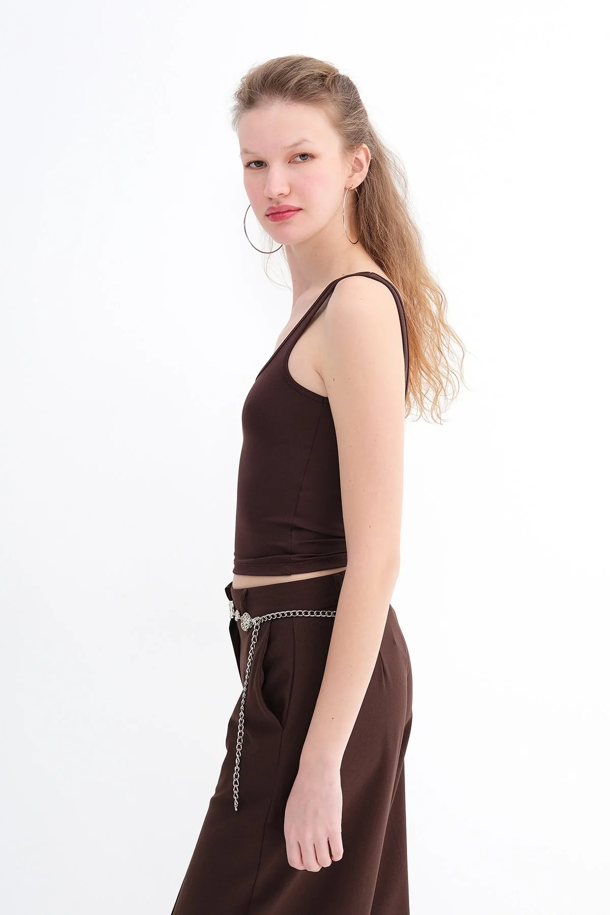 U Neck Basic Undershirt - Image 49