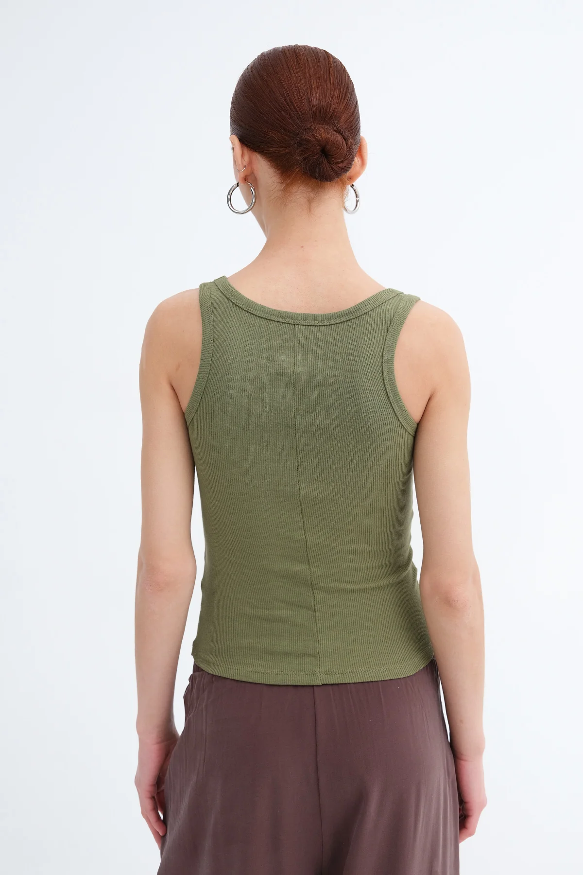 U Neck Sleeveless Tank Top - Image 11