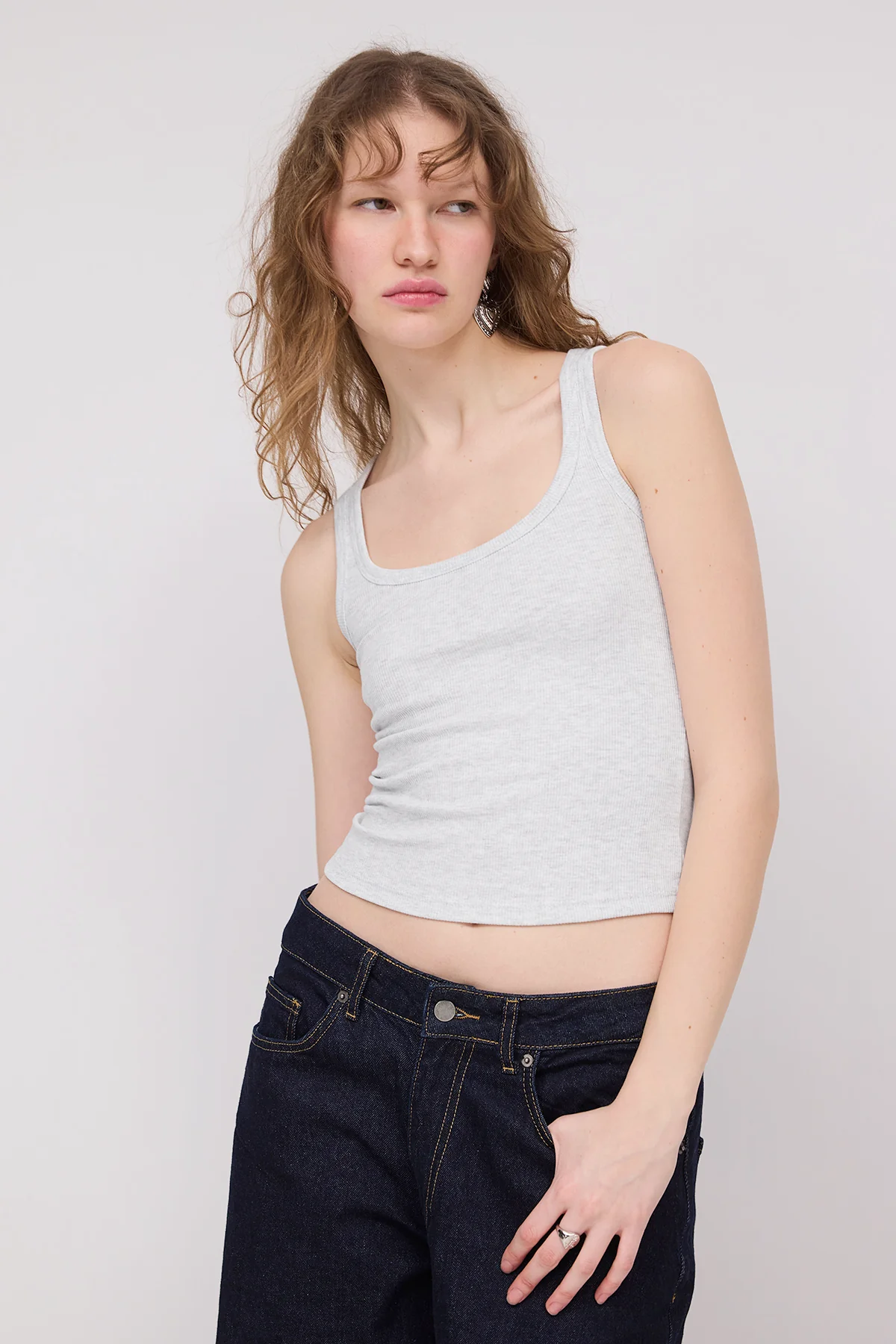 U Neck Sleeveless Tank Top - Image 34