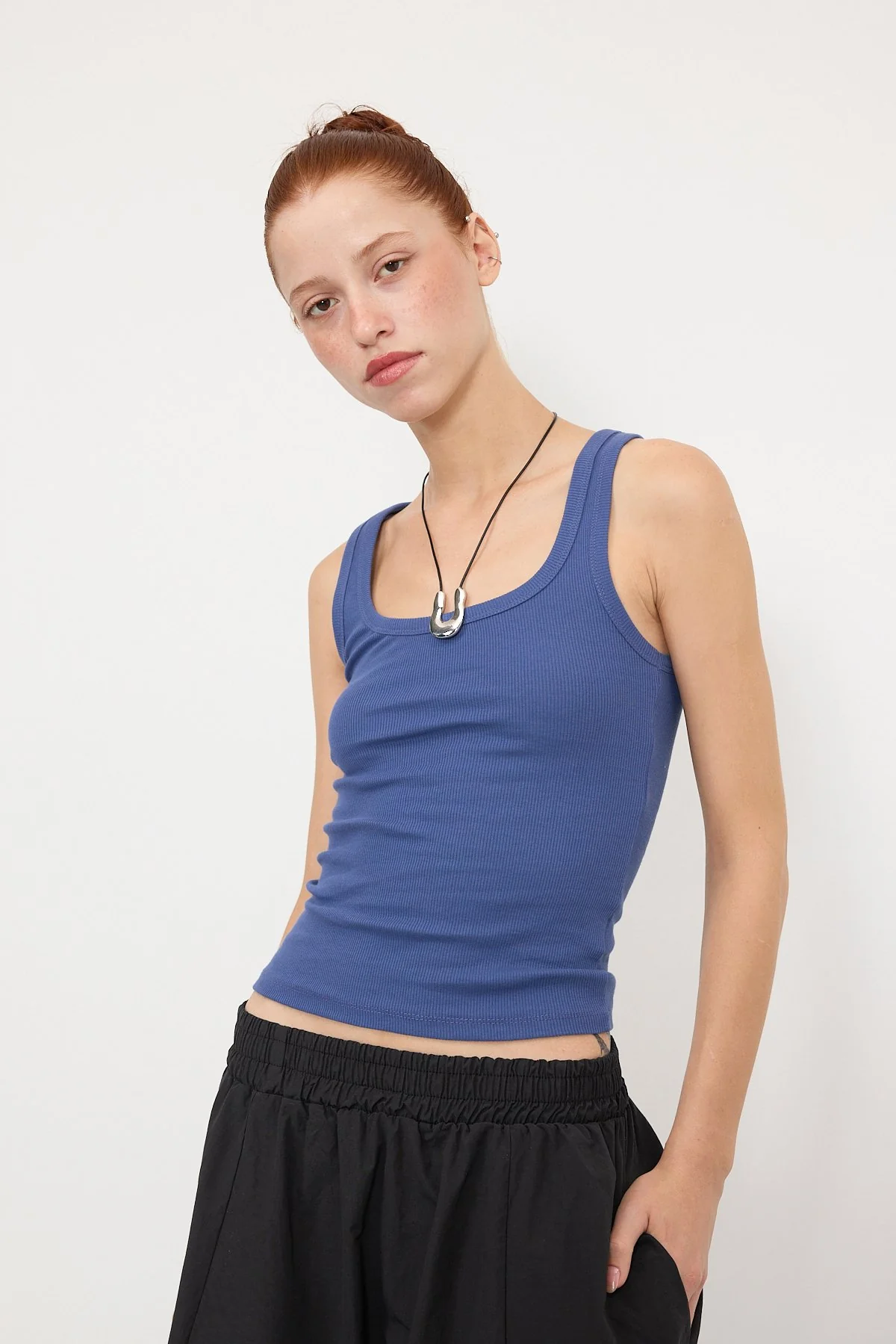 U Neck Sleeveless Tank Top - Image 35