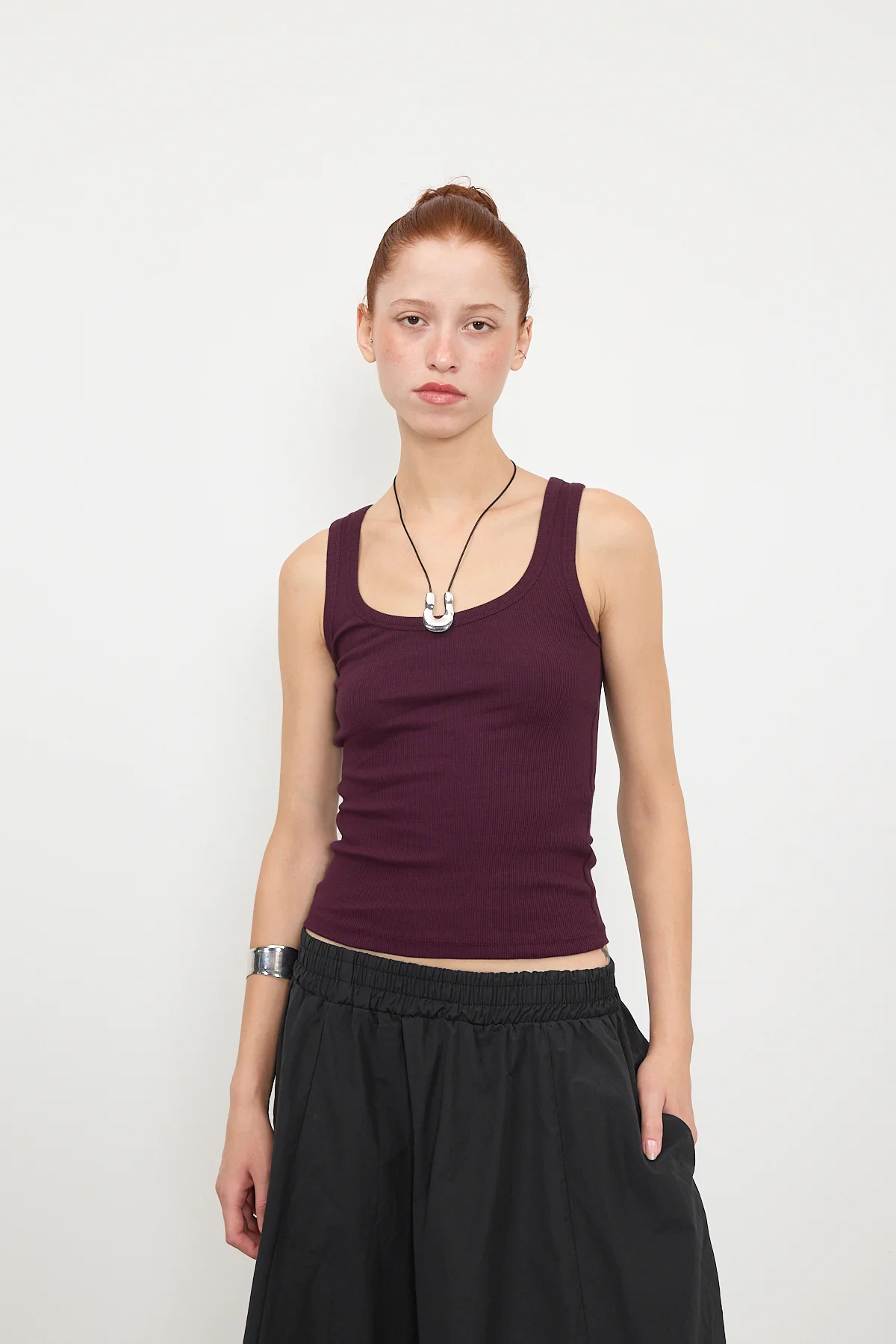U Neck Sleeveless Tank Top - Image 49