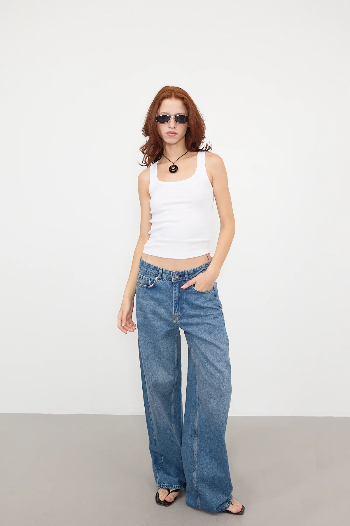 U Neck Sleeveless Tank Top - Image 61