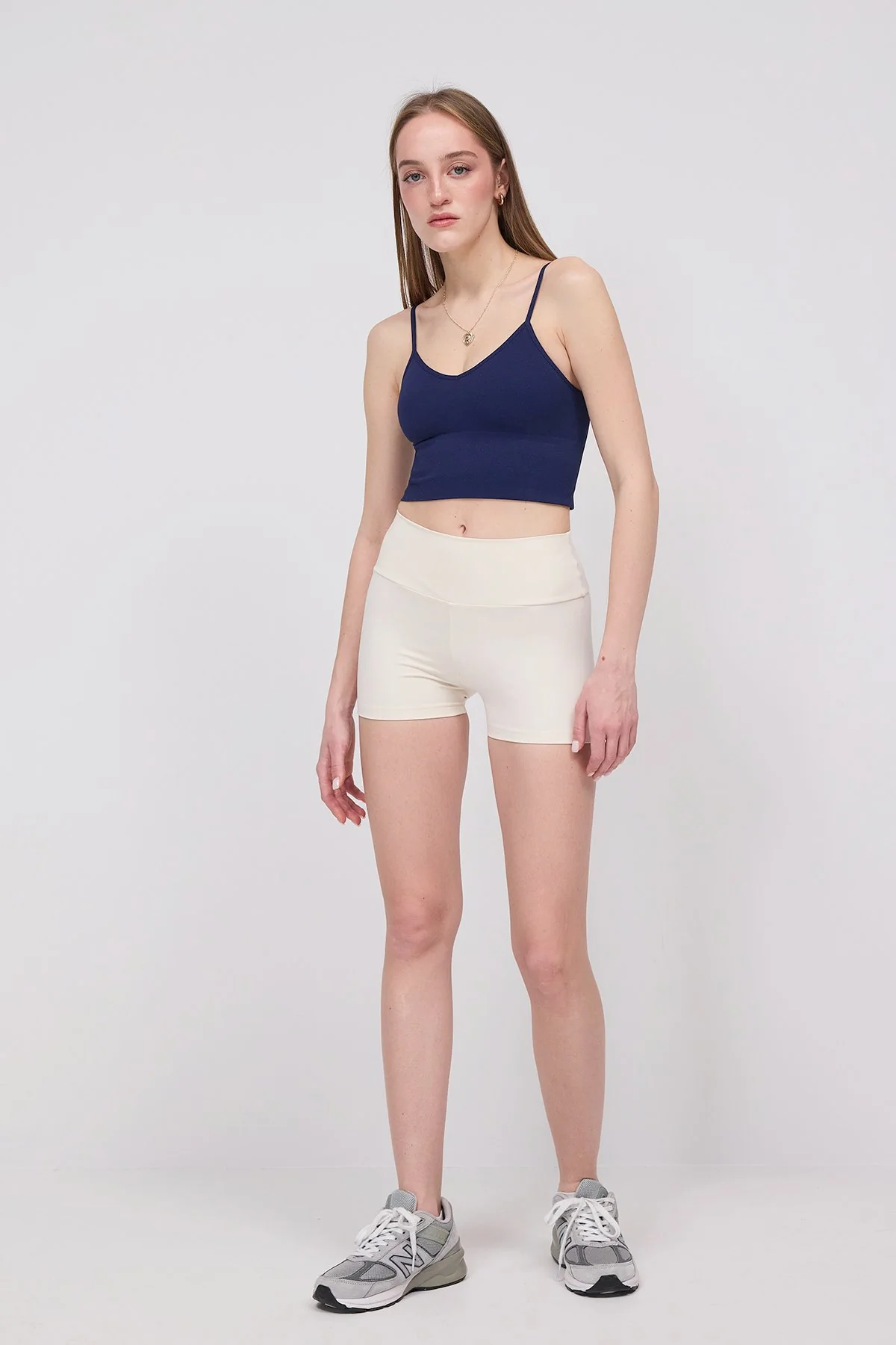 V-Neck Rope Strap Crop Tank Top - Image 19