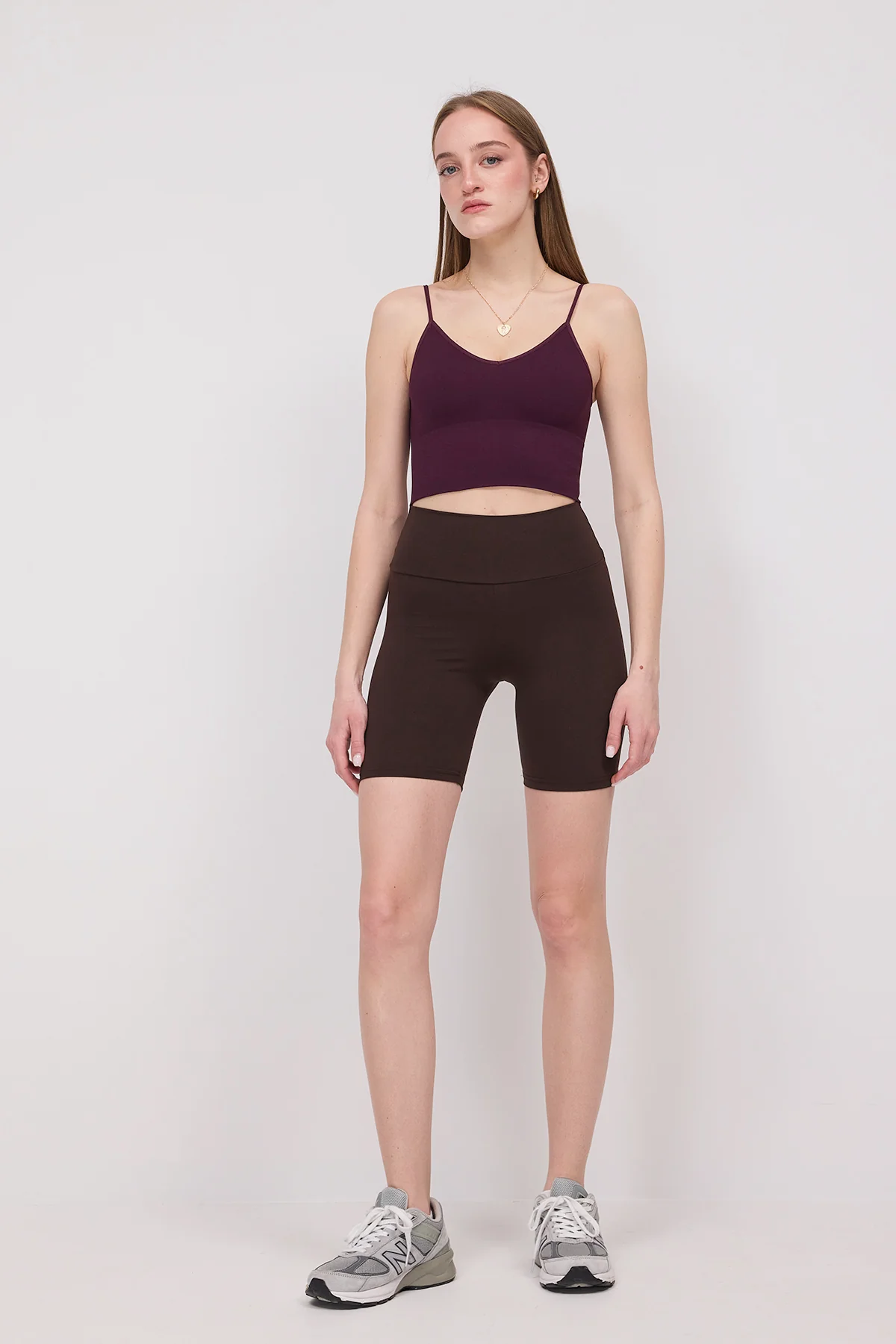 V-Neck Rope Strap Crop Tank Top - Image 7