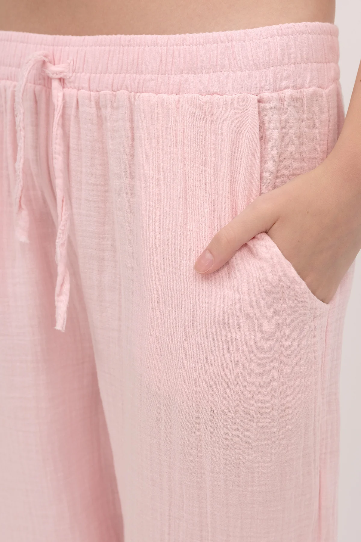 Wide-Leg Trousers With Elastic Waist - Image 3