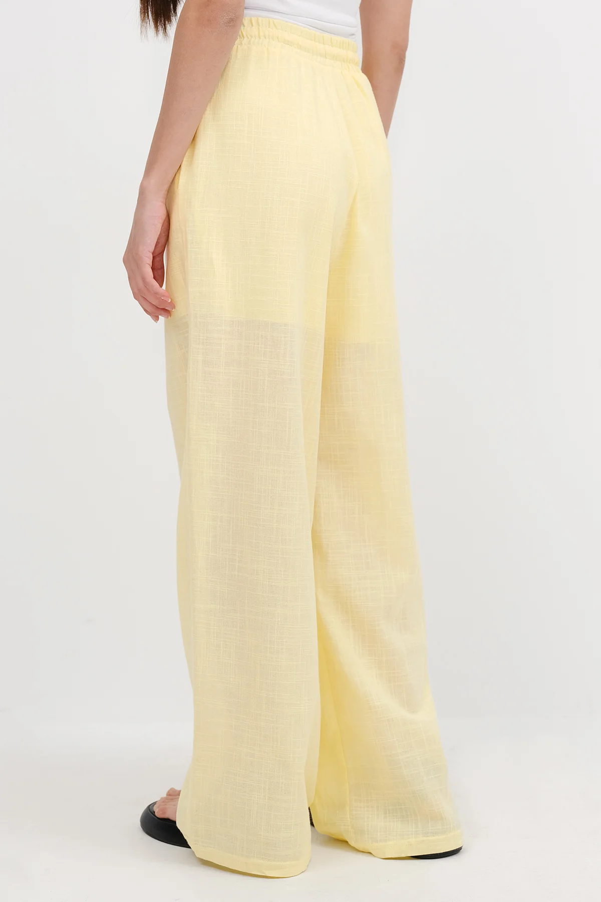 Wide Leg Trousers with Pockets - Image 10