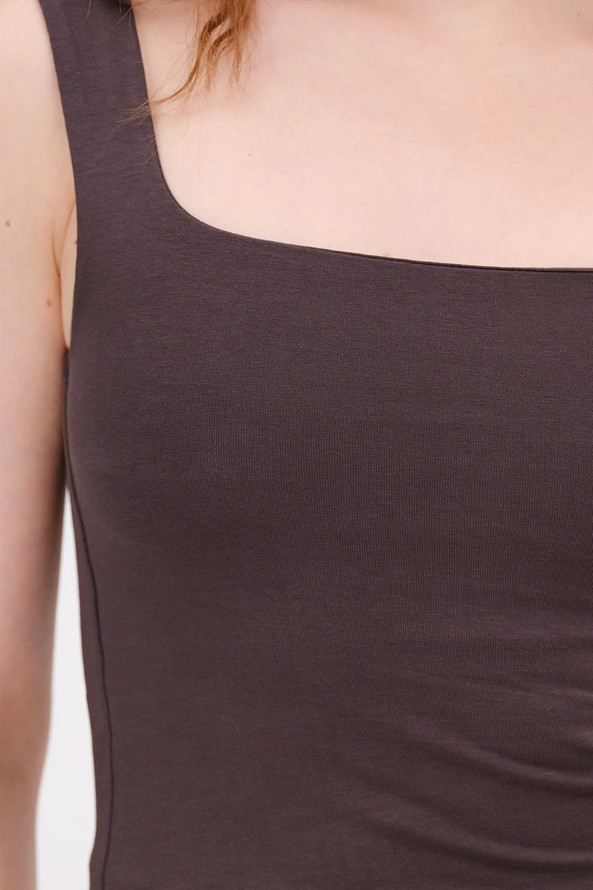 Wide-Strap Square Neck Tank Top - Image 12